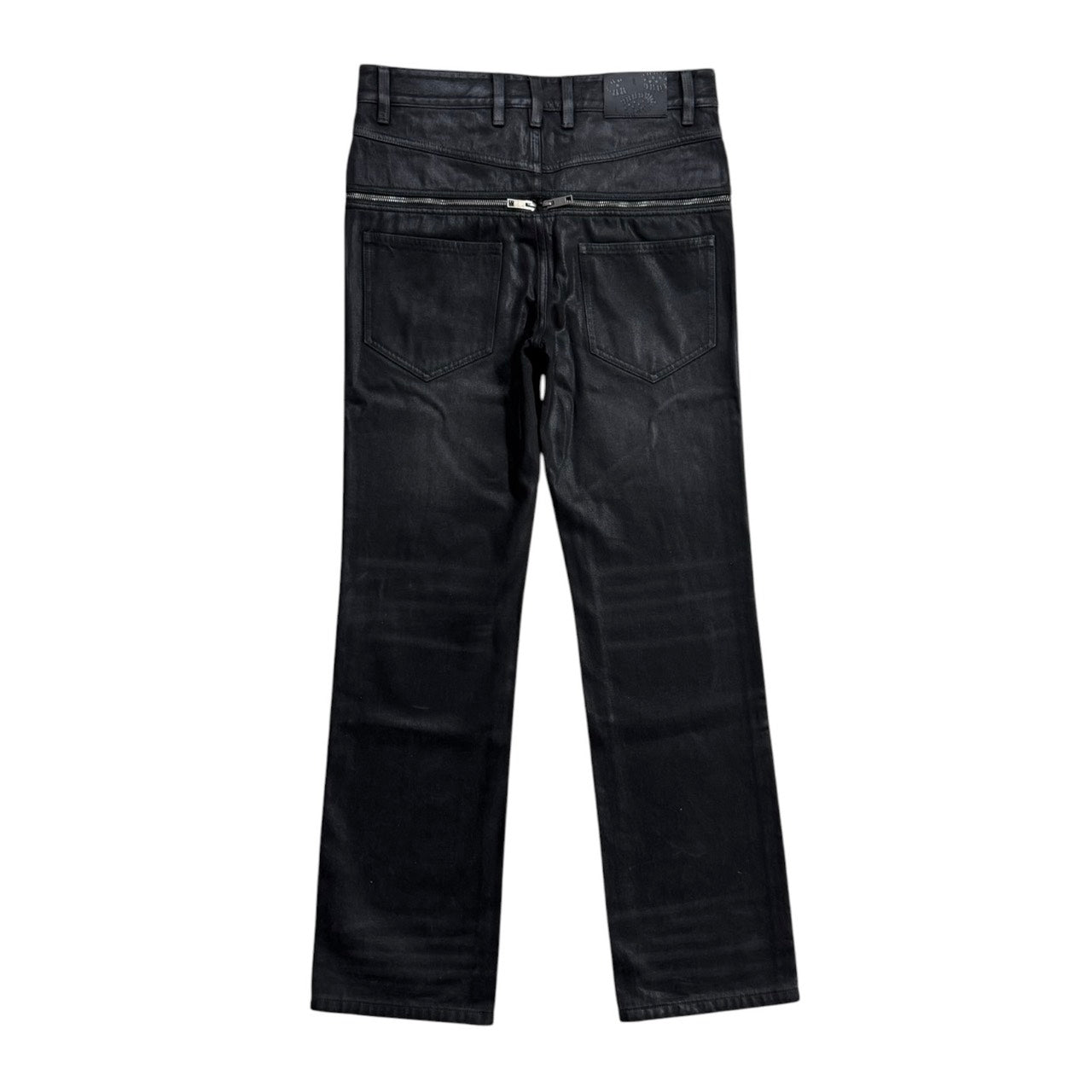 Black zipper"loop"denim