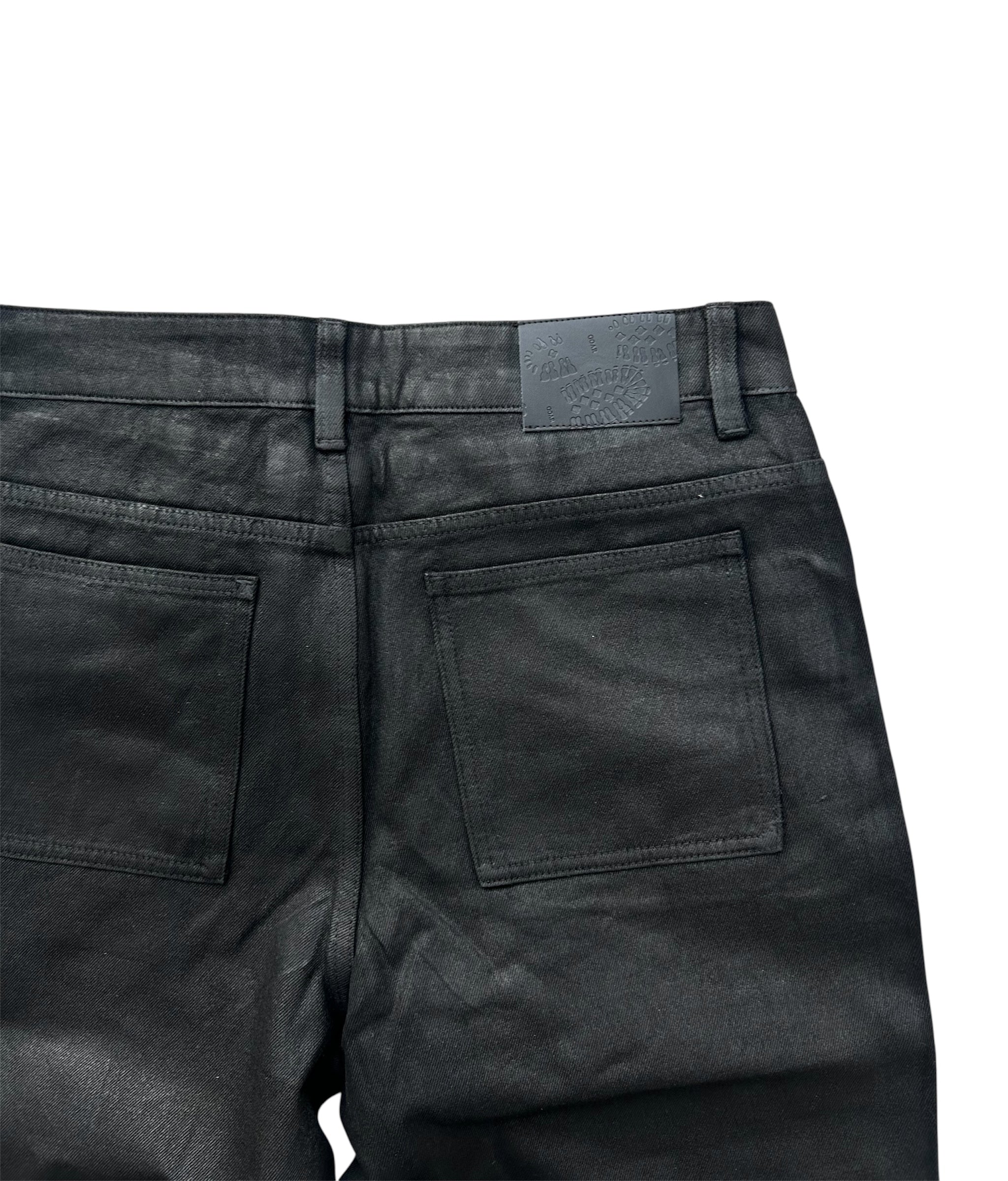goar oil strapped pants ブラック　サイズS 新品未使用 strapped oil pants – goar