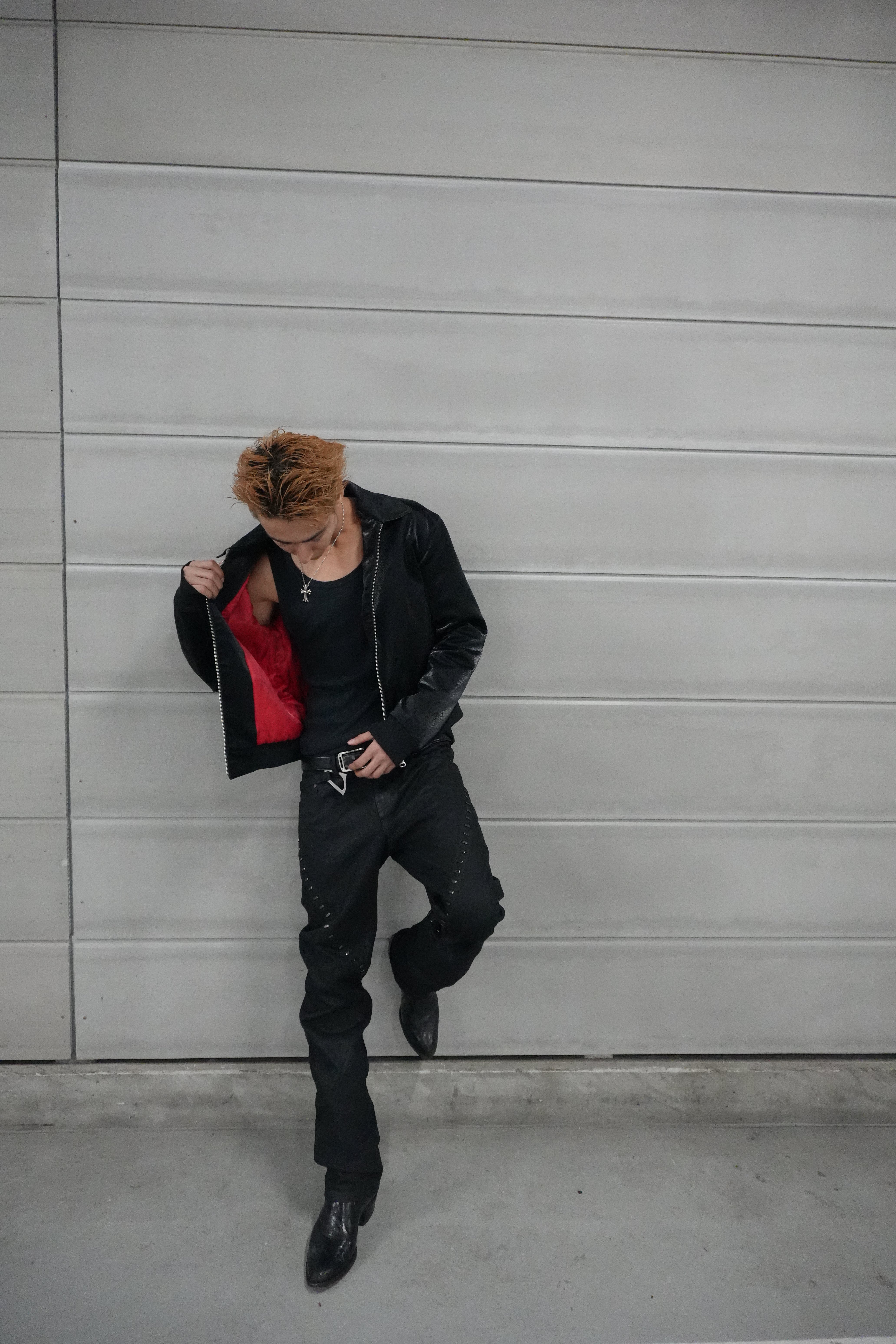 goar.archive crocodile jacket　s BR crocodile jacket