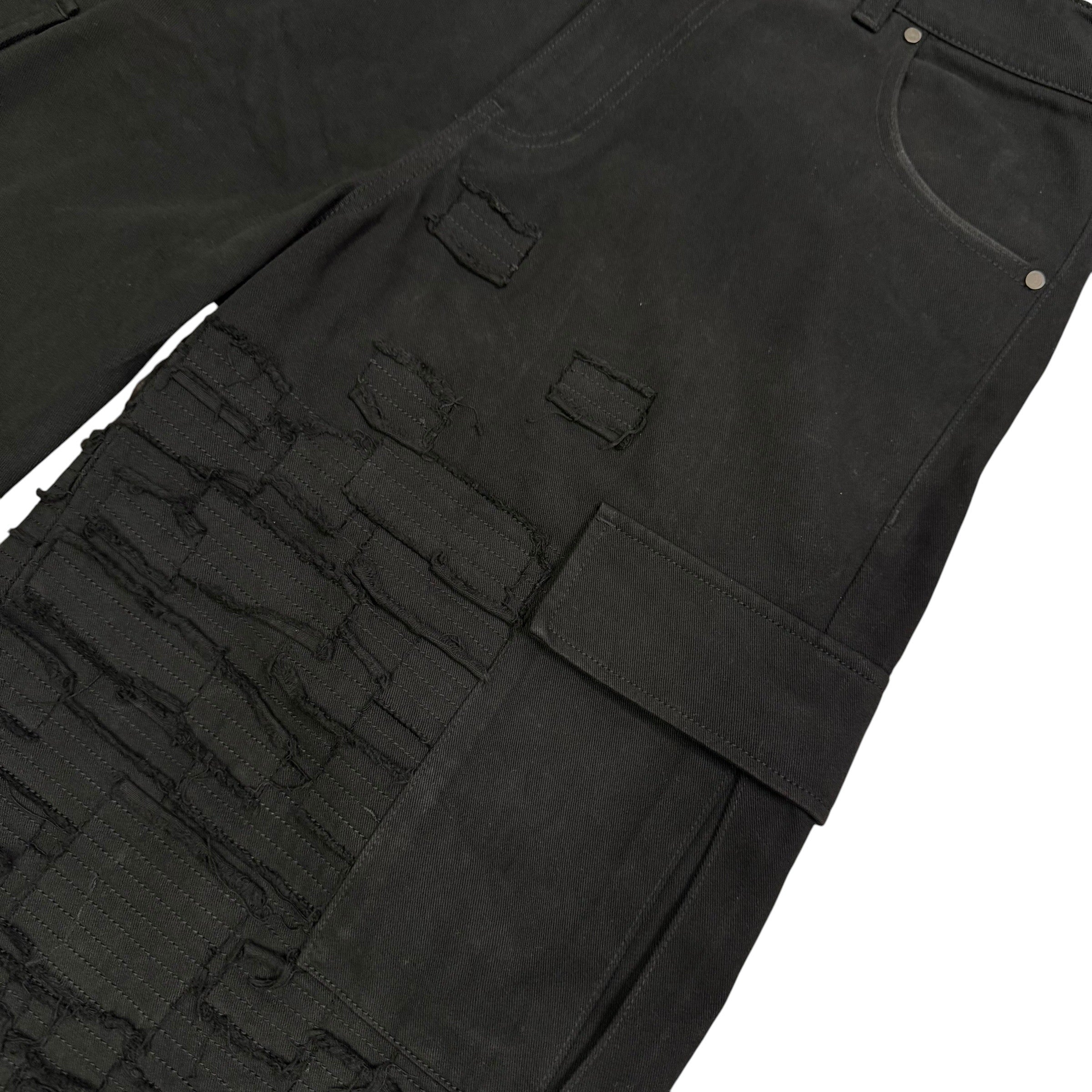 BORO SHORTS　BLACK