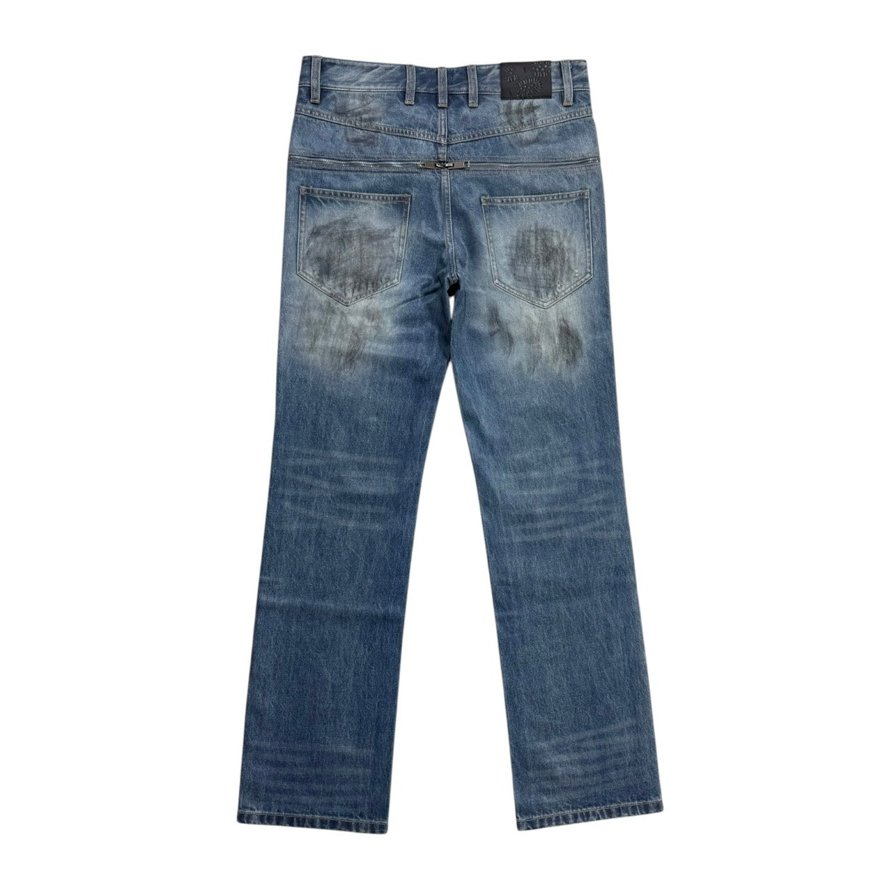 Blue zipper"loop"denim